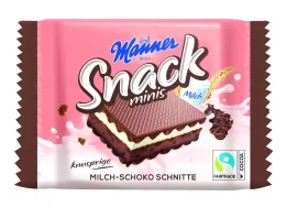 Imagine pentru Napolitane Manner cu lapte si ciocolata si cocos 25g din aceiasi categorie