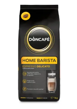 Imagine pentru Cafea boabe Home Barista Espresso Delicato, 1 kg, Doncafé din aceiasi categorie