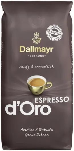 Imagine pentru Cafea boabe Espresso D\'Oro, 1 kg, Dallmayr din aceiasi categorie