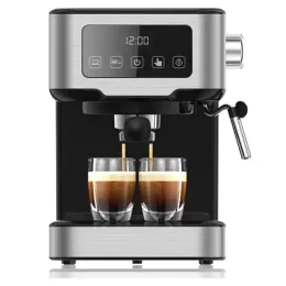 Imagine pentru Espressor manual Studio Casa One Touch, presiune 15 bari, 1100 W, Argintiu/Negru din aceiasi categorie