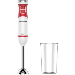 Imagine pentru Blender de mana Heinner Newflex-600 HHB-D600WHR, 0.5 litri, 600 W, Alb / Rosu din aceiasi categorie