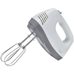 Imagine pentru Mixer de mana SIMPL SHM150-24, 5 trepte de viteza, 150 W, Alb / Gri din aceiasi categorie