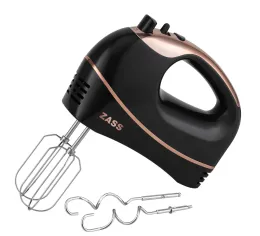 Imagine pentru Mixer de mana Zass ZHM 20, 5 viteze, 300 W, Negru din aceiasi categorie