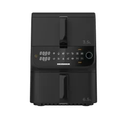 Imagine pentru Friteuza dubla cu aer cald Heinner InnovaCook HAF-C10DBS25BK, 10 litri, 2500 W, Negru din aceiasi categorie