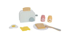 Imagine pentru Toaster cu 8 accesorii, lemn, Multicolor din aceiasi categorie