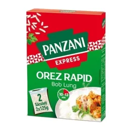 Imagine pentru Orez cu bob lung, 250 g, Panzani Rapid din aceiasi categorie
