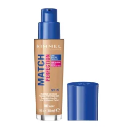 Imagine pentru Fond de ten Rimmel London Match Perfection 100 Ivory SPF 20, 30 ml din aceiasi categorie