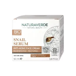 Imagine pentru Crema de Fata Bio Anti-rid Naturaverde, cu Extract de Melc, 50 ml din aceiasi categorie