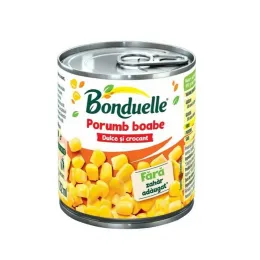 Imagine pentru Porumb boabe dulce și crocant, 170 g, Bonduelle din aceiasi categorie