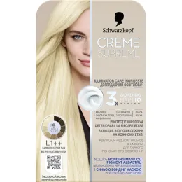 Imagine pentru Vopsea de par permanenta cu amoniac Schwarzkopf Creme Supreme, L1++ Iluminator Extreme Plus, 182 ml din aceiasi categorie