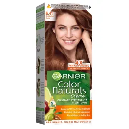 Imagine pentru Vopsea de par permanenta, Garnier Color Naturals, 6.41 Chihlimbar Dulce, 110 ml din aceiasi categorie
