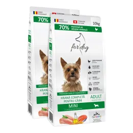 Imagine pentru 2 x Hrană câini Adult talie mică pasăre, 10 kg, For Dog din aceiasi categorie