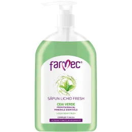 Imagine pentru Sapun lichid Farmec Fresh, cu ceai verde 500ml din aceiasi categorie