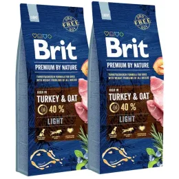 Imagine pentru Hrană câini Light, 2×15 kg, Brit Premium din aceiasi categorie
