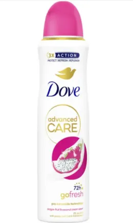 Imagine pentru Deodorant femei Dove Advanced Care Go Fresh Dragon Fruit & Coconut 150ml din aceiasi categorie