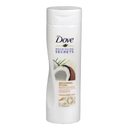 Imagine pentru Lotiune de corp Dove Nourishing Secrets Restoring Ritual cu ulei de cocos si lapte de alune 250ml din aceiasi categorie