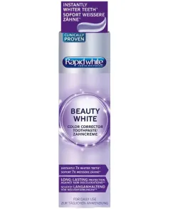 Imagine pentru Pasta de dinti Rapid White corectoare de culoare Beauty White, 75ml din aceiasi categorie
