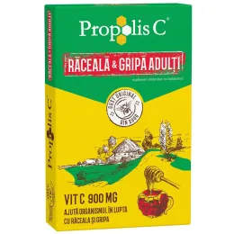 Imagine pentru Supliment alimentar Propolis C Răceală și Gripă adulți, 8 plicuri, Propolis C din aceiasi categorie