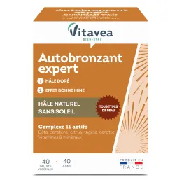 Imagine pentru Supliment alimentar Expert Bronzare, 40 capsule, Vitavea din aceiasi categorie