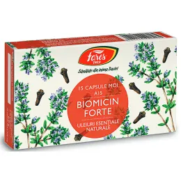 Imagine pentru Biomicin Forte, 15 capsule, Fares din aceiasi categorie