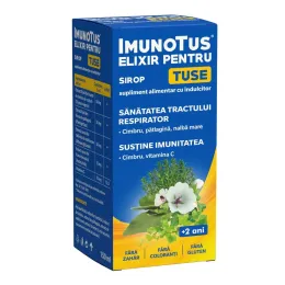 Imagine pentru Sirop pentru tuse Imunotus Elixir, 150 ml, Imunotus din aceiasi categorie