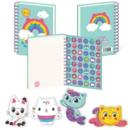 Imagine pentru Caiet cu spirală, dictando, A5, Gabby’s Dollhouse din aceiasi categorie