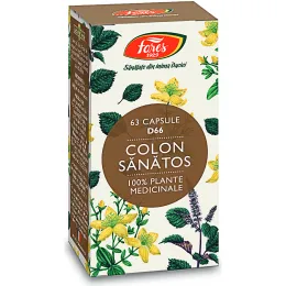 Imagine pentru Capsule Colon Sănătos, 63 bucăți, Fares din aceiasi categorie