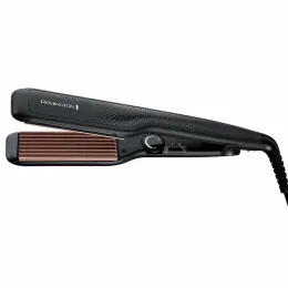 Imagine pentru Placa de creponat parul Remington S3580 Ceramic Crimp, Placi ceramice cu turmalina, 150-220 C, Negru din aceiasi categorie