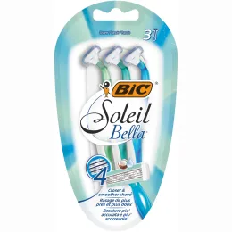 Imagine pentru Aparat de ras BIC Soleil Bella, Femei, 3 buc din aceiasi categorie