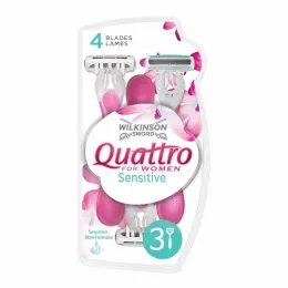 Imagine pentru Aparat de ras Wilkinson Quattro Sensitive 3 buc din aceiasi categorie