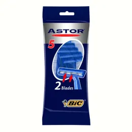 Imagine pentru Aparat de ras Bic Astor Twin, pentru barbati cu 2 lame, 5 bucati din aceiasi categorie