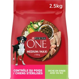 Imagine pentru Hrana uscata caini Purina One curcan cu orez, 2.5kg din aceiasi categorie