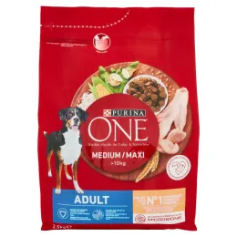 Imagine pentru Hrana uscata caini Purina One Adult pui cu orez, 2.5kg din aceiasi categorie