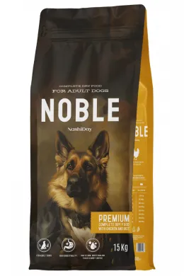 Imagine pentru Hrana Uscata pentru Caini, Noble Premium, Pui si Orez, 15 kg din aceiasi categorie