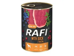 Imagine pentru Hrana Umeda Caini, Rafi Pate, Rata Si Afine Si Merisoare, 400 G din aceiasi categorie