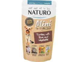 Imagine pentru Hrana umeda pentru caini Naturo Adult cu curcan si orez, 150g din aceiasi categorie