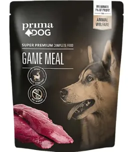 Imagine pentru Prima Dog hrana umeda caini cu vanat, 260g din aceiasi categorie