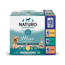 Imagine pentru Hrana Umeda Pentru Caini Naturo Dog Mini Variety 6X150G din aceiasi categorie