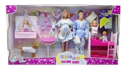 Imagine pentru Set papusi cu accesorii Steffi Love Petrecere in pijamale, Multicolor din aceiasi categorie