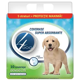 Imagine pentru Covorase igienice absorbante 4Dog, 60x60 cm, 10 bucati din aceiasi categorie