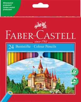 Imagine pentru Creioane colorate, 24 bucăți/set, Faber-Castell din aceiasi categorie