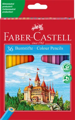 Imagine pentru Creioane colorate, 36 bucăți/set, Faber-Castell din aceiasi categorie