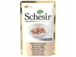 Imagine pentru Hrana umeda pisici Schesir ton si somon 85g din aceiasi categorie