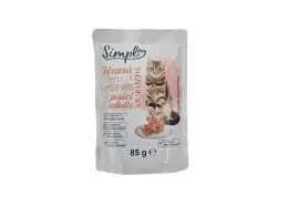 Imagine pentru Hrana Umeda Pisici Adult Somon 85G din aceiasi categorie