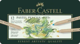 Imagine pentru Creioane pastel Pitt, 12 bucăți/set, Faber-Castell din aceiasi categorie