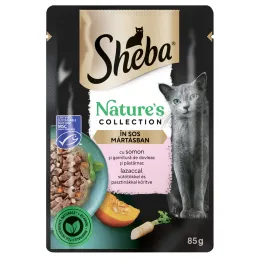Imagine pentru Hrana umeda Sheba Nature\'s Collection pentru pisici adulte, cu somon in sos 85g din aceiasi categorie