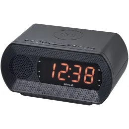 Imagine pentru Radio cu incarcare wireless Poss, Functie de somn si snooze, Turner FM digital, Negru din aceiasi categorie
