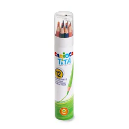 Imagine pentru Creioane Colorate Carioca Tita, 12 Culori/Tub din aceiasi categorie