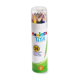 Imagine pentru Creioane Colorate Carioca Tita, 24 Culori/Tub din aceiasi categorie