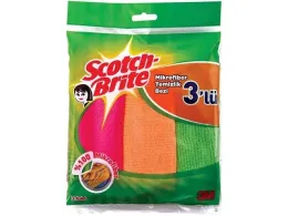 Imagine pentru Set 3 lavete Scotch Brite, microfibra, Multicolor din aceiasi categorie